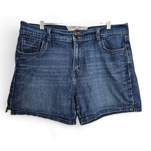 Levi's Women's Blue Denim Shorts Size 14